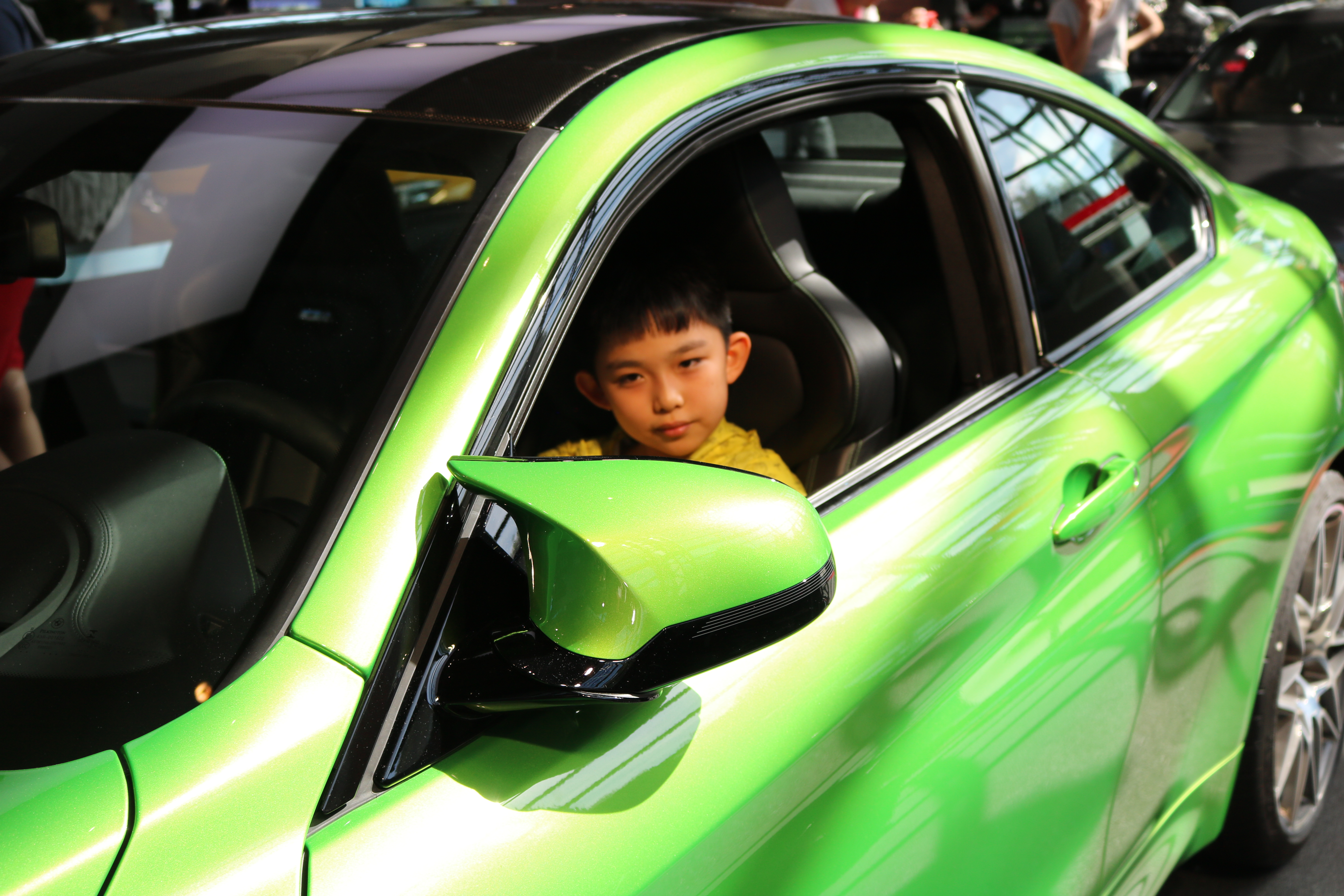 Ian with cars or motorsport
